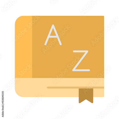 Dictionary Vector Icon