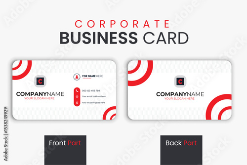 Sleek Tech-Inspired Business Card Template for Startups