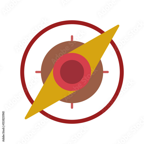 Compass Vector Icon