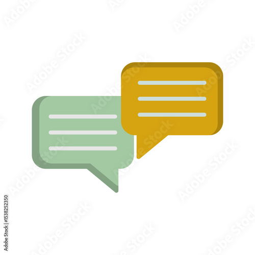 Chatting Vector Icon
