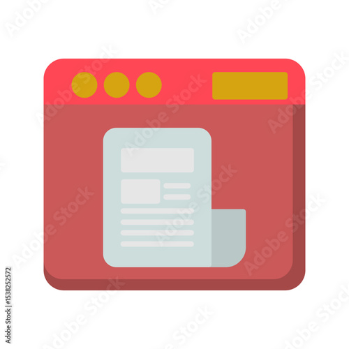 News Feed Vector Icon