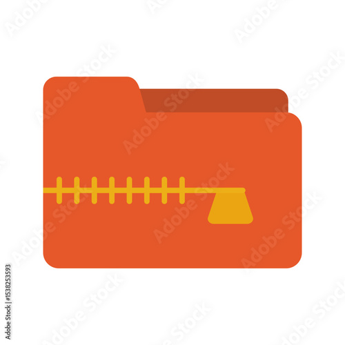Zip File Vector Icon