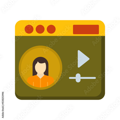Video Tutorial Vector Icon