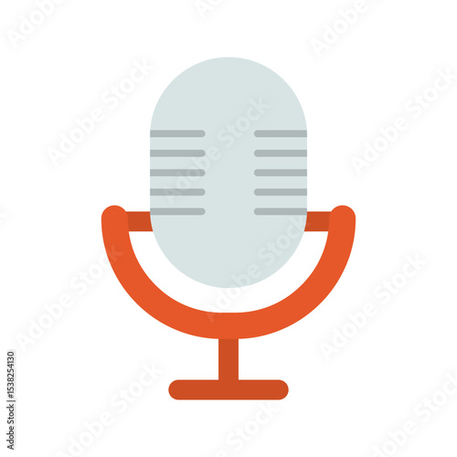 Microphone Vector Icon