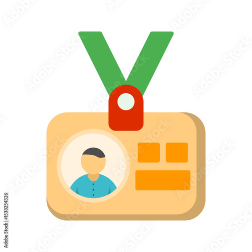 Id Card Vector Icon