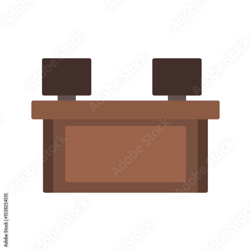 Reception Vector Icon