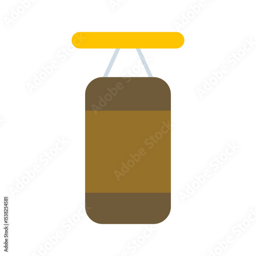 Boxing Bag Vector Icon