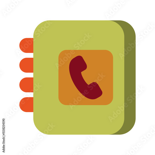 Address Book Vector Icon