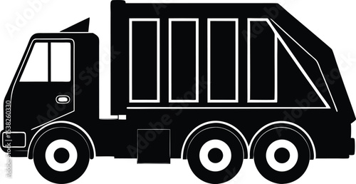 Garbage truck collection service, waste disposal vehicle, trash truck on city street, recycling truck, sanitation truck, refuse truck, garbage truck closeup, industrial waste vehicle, eco truck, dump 