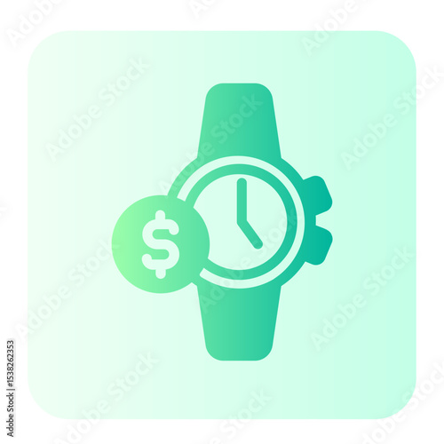 watch gradient icon