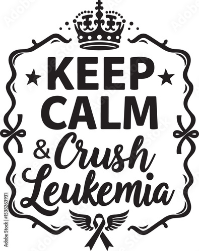 Leukemia Awareness T-Shirt Design Bundle

