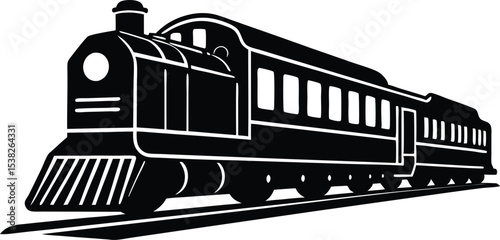 High-quality train photos and illustrations, including locomotives, railways, vintage trains, modern trains, freight trains, passenger trains, railway tracks, transport, travel, and industrial train