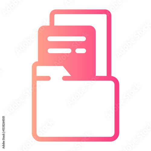 folder gradient icon