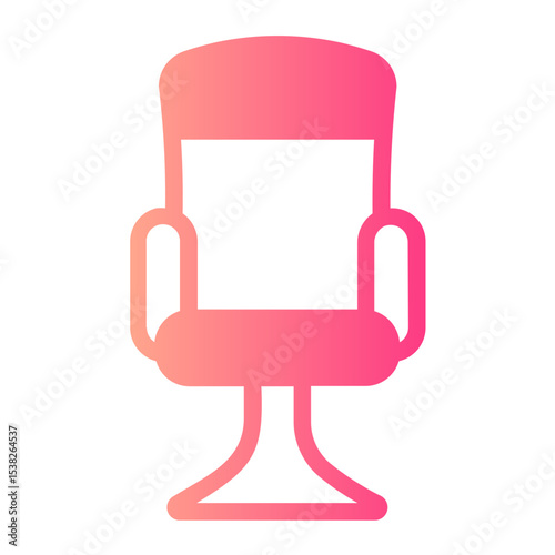 office chair gradient icon