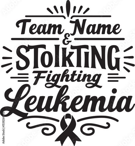 Leukemia Awareness T-Shirt Design Bundle
