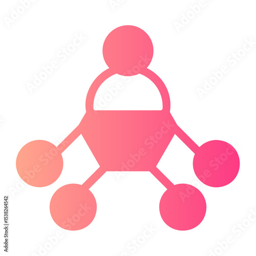 organization gradient icon