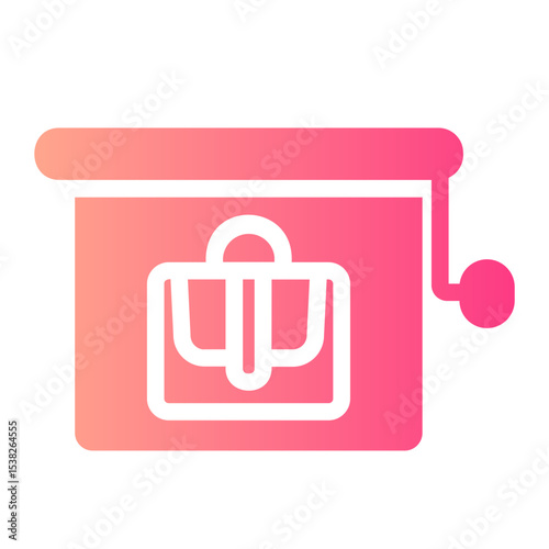 presentation gradient icon