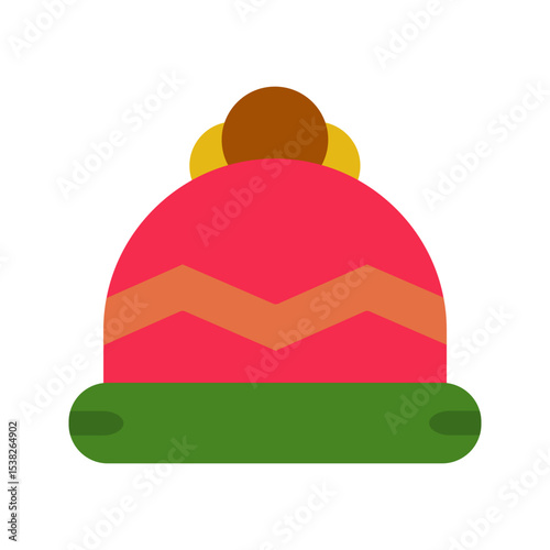 Wool Hat Vector Icon