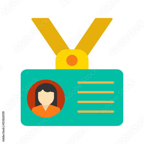 Id card Vector Icon