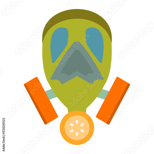 Gas Mask Vector Icon