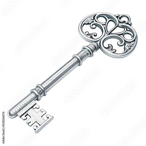 Ornate Skeleton Key: A Symbol of Access and Mystery