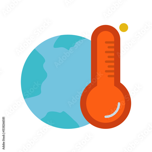 Global Warming Vector Icon