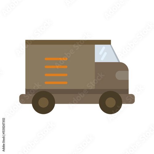 Delivery Truck Vector Icon