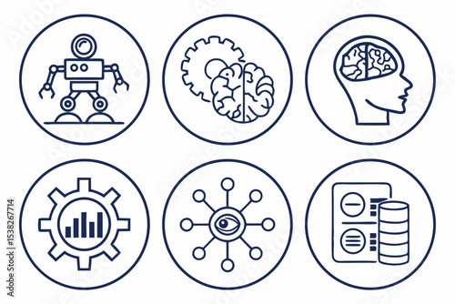 set of icons