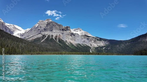 Canoeing on Moraine Lake in Banff National Park