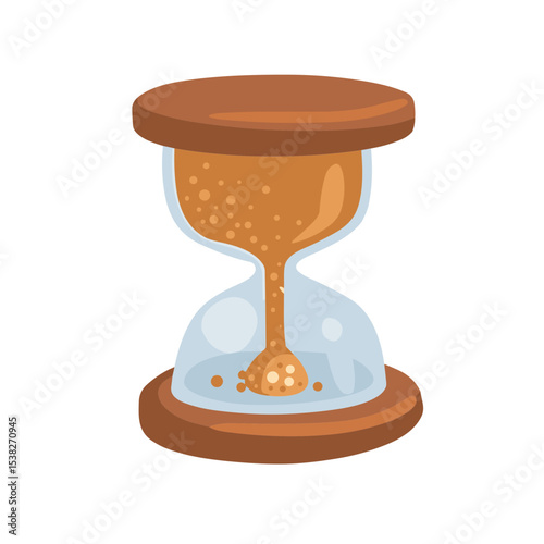 Hourglass with Sand