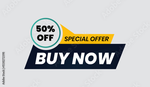 Flash Sale Template Graphics Placed on White Backdrop. Editable Yellow and Black Background.
