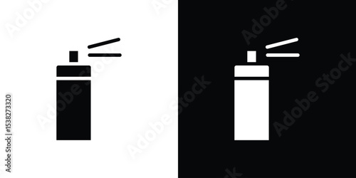 Spray can icon vector design template elegant style