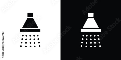 Shower down icon vector design template elegant style