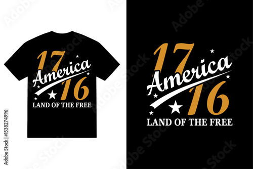 1716 America land of the free.