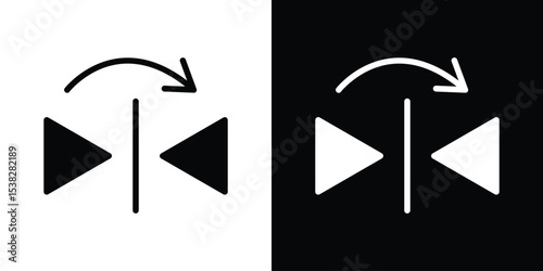 Flip horizontal icon