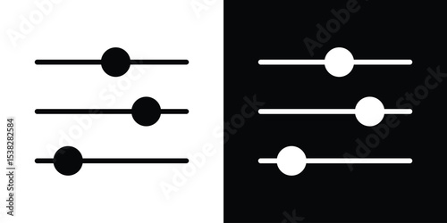 Filter Button icon vector design template elegant style