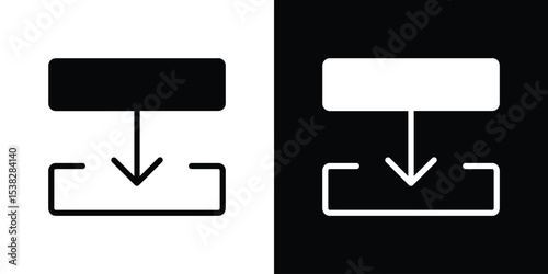 Diagram next icon vector design template elegant style