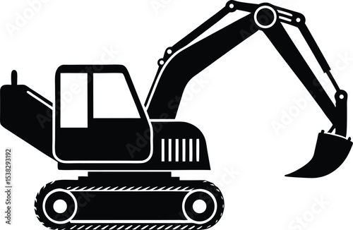 High quality excavator images and illustrations for construction, heavy machinery, earthmoving, industrial equipment, digging, building sites, powerful excavator photos perfect for commercial and edit