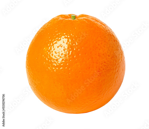 orange on white background