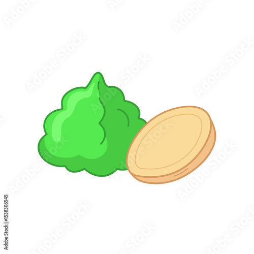 Wasabi and Ginger Slice: Japanese Cuisine Essentials