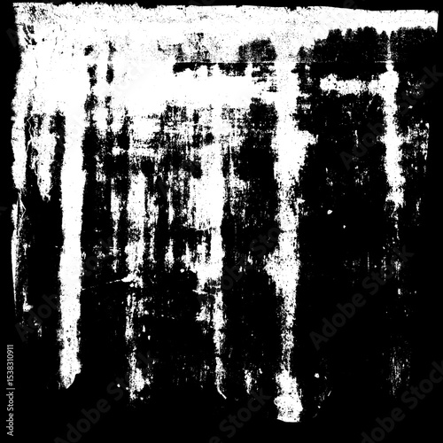 Wallpaper Mural Grunge Wall Stain Texture Alpha Channel on Black Background Torontodigital.ca