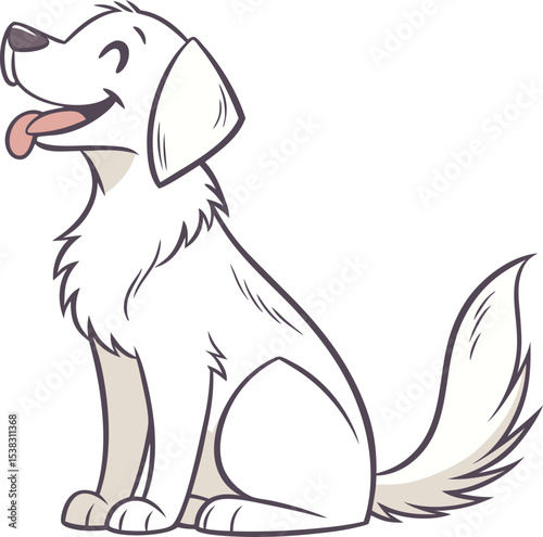 a cute dog is enjoying it's funny moment