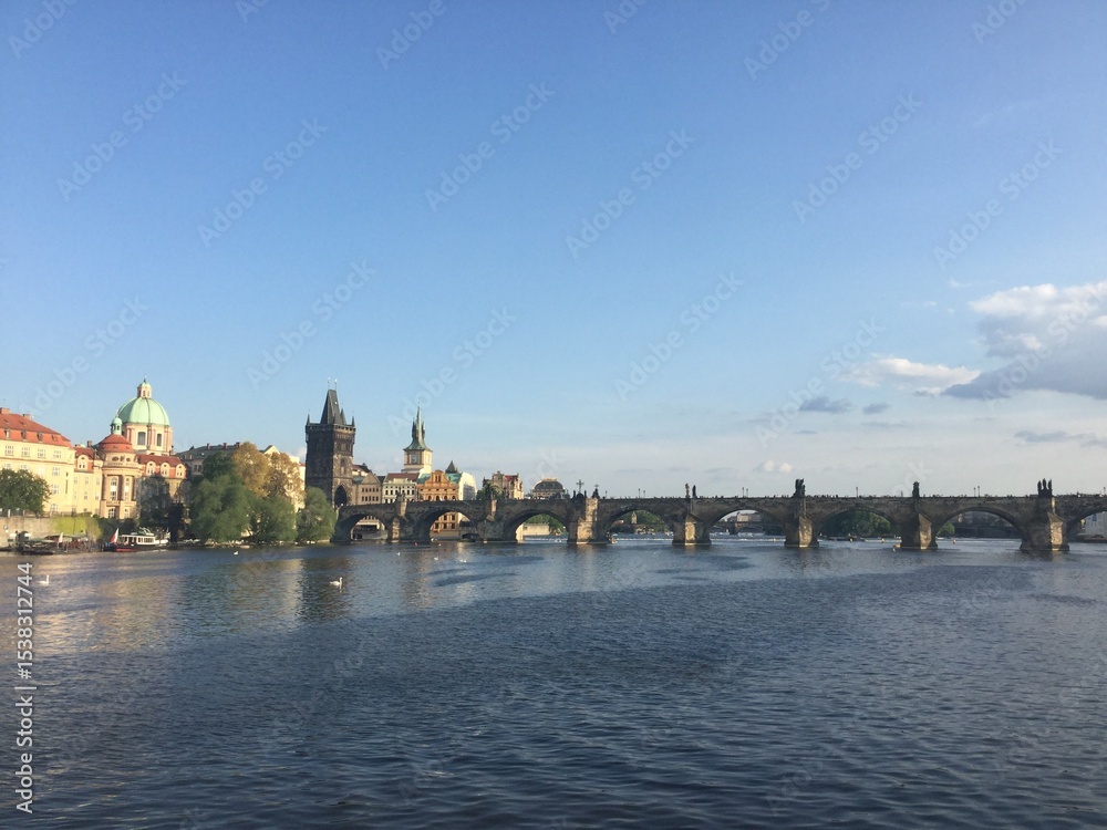 Obraz premium charles bridge in prague