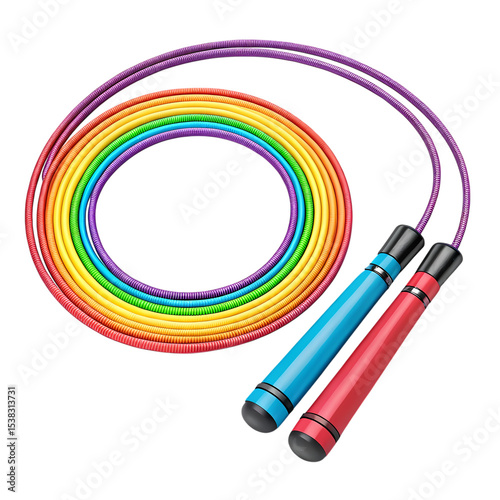 Rainbow Jump Rope: Fitness Fun for Kids & Adults