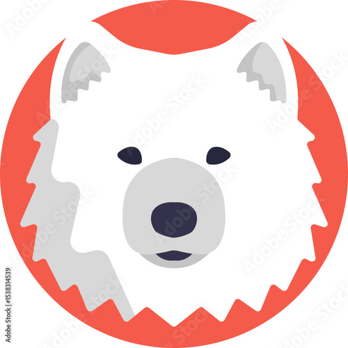 Samoyed: Arctic herding dog with a distinctive fluffy coat and gentle temperament.