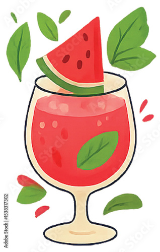 fruit-juice-watermelon-summer