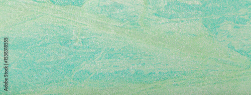 Abstract art textured background with mint and turquoise tones, Soft artistic pastel watercolor backdrop