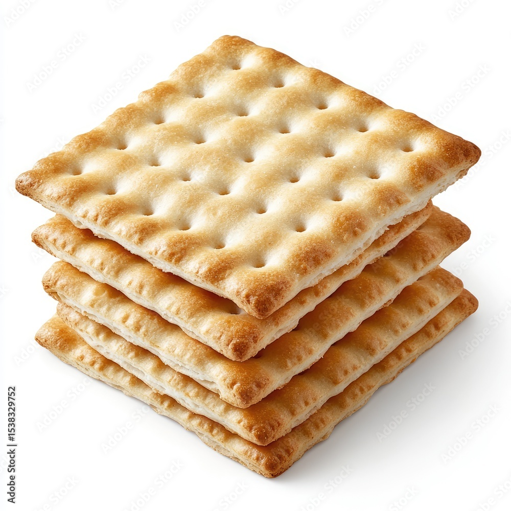 Fototapeta premium Stack of crackers (1)