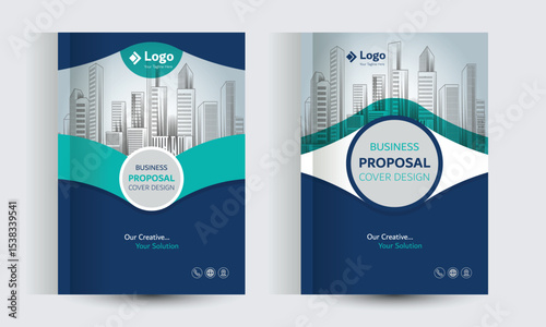 Corporate Business Proposal Cover Design Template