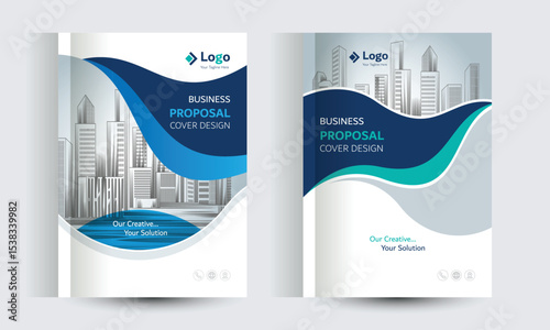 Corporate Business Proposal Cover Design Template